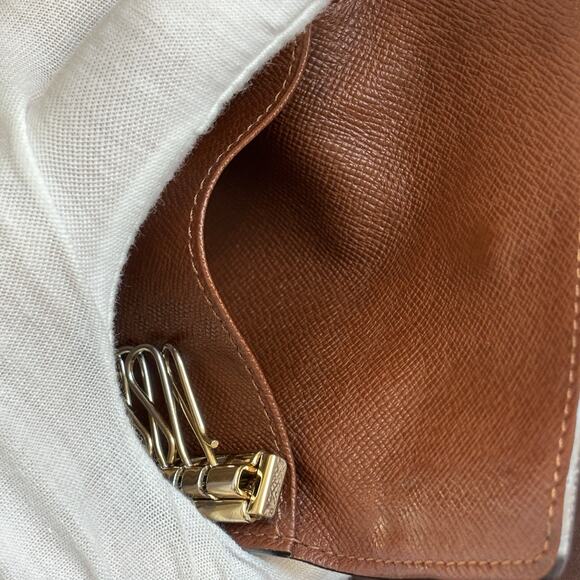 LOUIS VUITTON monogram Multicles 6 Key holder Key Case Brown CT1015 Authentic - Picture 10 of 16